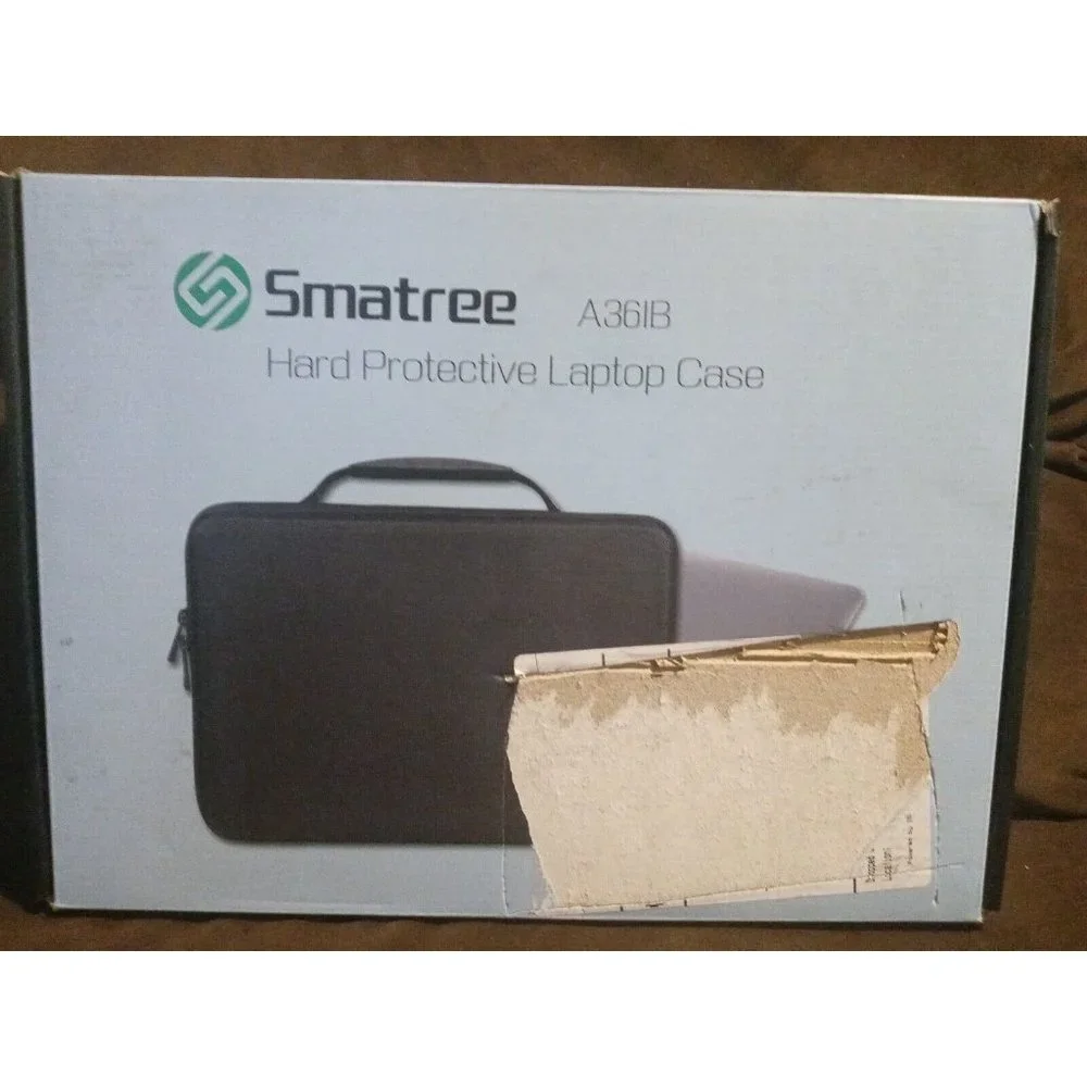 Smatree A361B Hard Protective Laptop Case Black Color Open Box